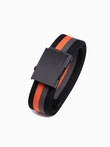 Curea tip chinga barbati - negru A650