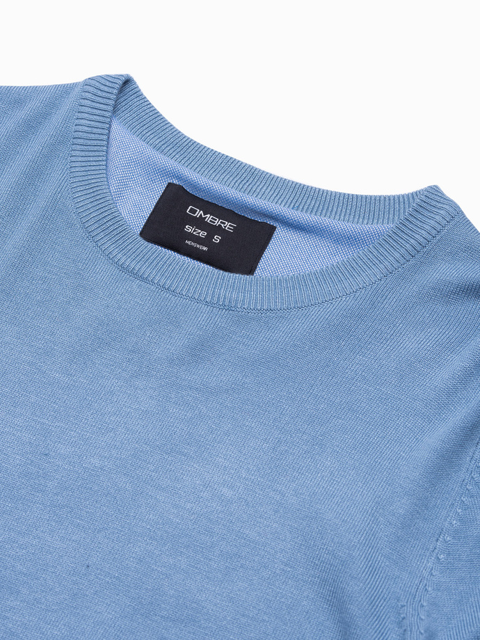 Men's sweater - light blue E177