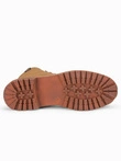 Men's winter shoes trappers - beige T314