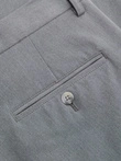 Elegantné pánske nohavice SLIM FIT chino - svetlosivé V1 OM-PACP-0191