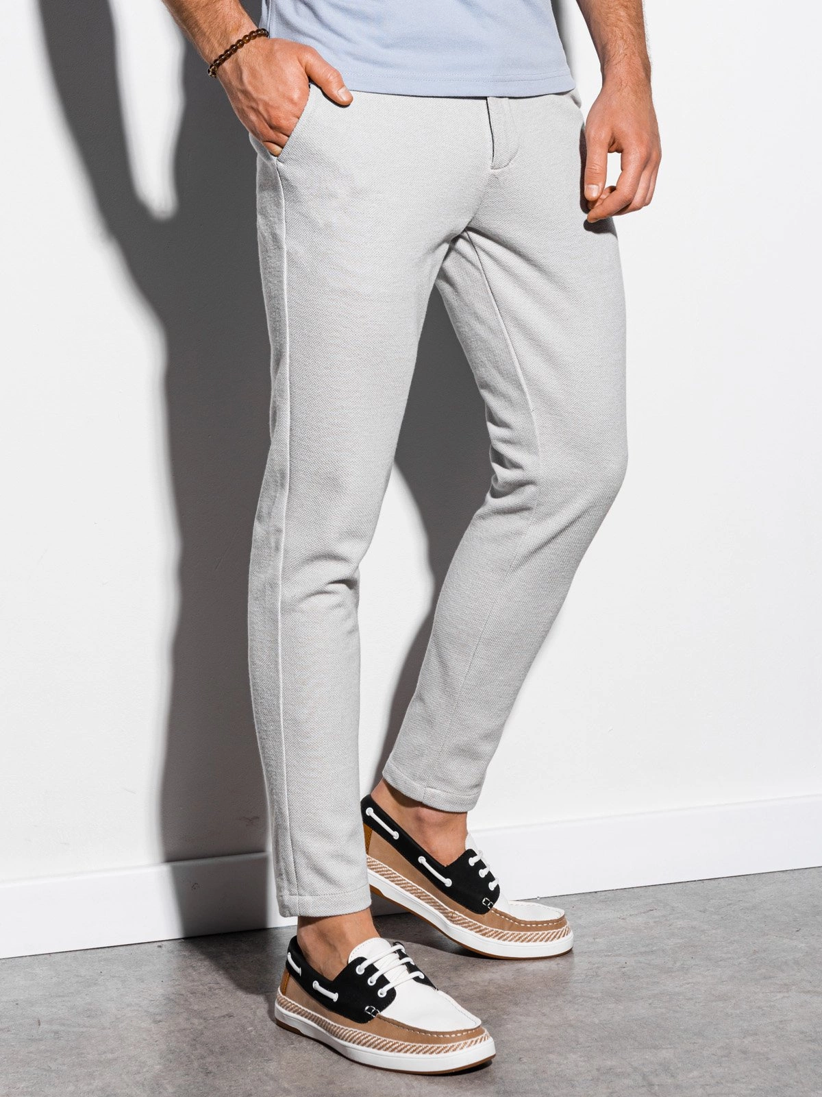 Mens grey orders chinos