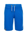 Men's sweat shorts trimmed with piping - blue V4 W360