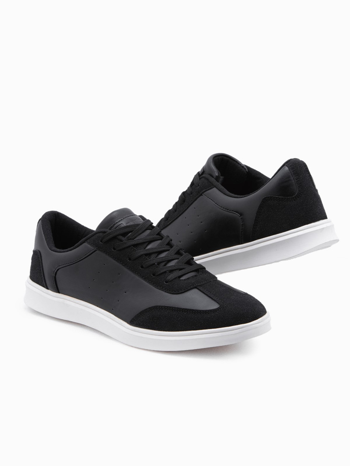 Casual shoes men's sneakers OLDSCHOOL - black V2 OM-FOCS-0104