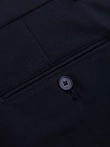 Pantaloni chino eleganți pentru bărbați SLIM FIT - albastru marin V3 OM-PACP-0191