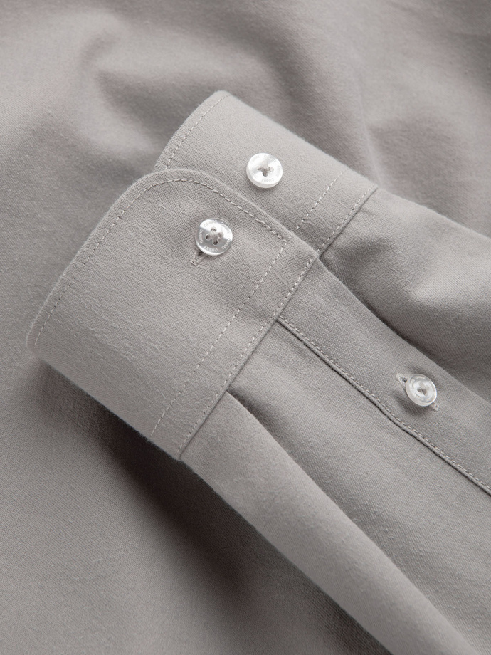 Men's classic regular fit shirt - gray V1 K694