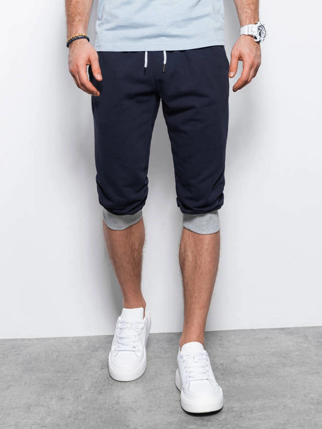 Men's sweatshorts - navy/grey V4 P29