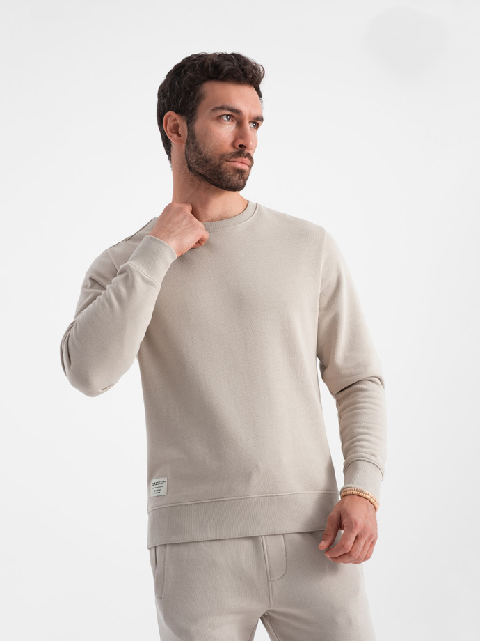 Set trening bărbați hanorac + pantaloni - cenușă V1 Z78