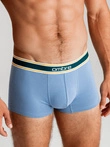 Classic fit men's boxer shorts with decorative elastic waistband - 3-pack mix OM-UNBO-0110