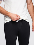 Pánské tepláky jogger - černé V5 OM-PABS-0173