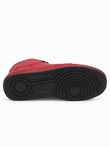 Adidași cu gleznă izolată pentru bărbați - roșu V1 OM-FOSH-0123