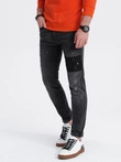Vyriški džinsiniai SKINNY FIT - juodi P1063