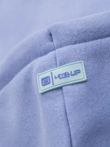Unisex mikina s kapucí a kapsami - levandulová V9 OU-SNBC-0105