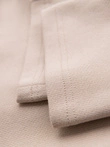 Pantaloni CARROT pentru bărbați CARROT din tricot structurat în două tonuri - bej V2 OM-PACP-0168