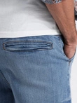 Vyriškos džinsinės kelnės CARROT FIT - šviesiai mėlynos V2 OM-PADP-0117