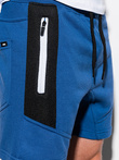 Pantaloni scurti barbati - albastru W240