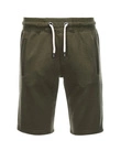 Men's short shorts with pockets - dark olive V16 OM-SRBS-0109