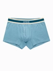 Classic fit men's boxer shorts with decorative elastic waistband - 3-pack mix OM-UNBO-0110