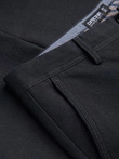 Men's classic chino pants with fine texture - graphite V4 OM-PACP-0188