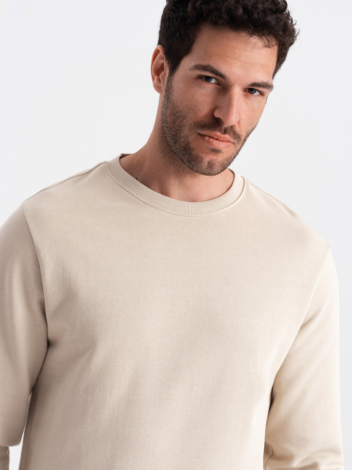 Men's sweatshirt set sweatshirt + jogger pants - ash V1 Z79