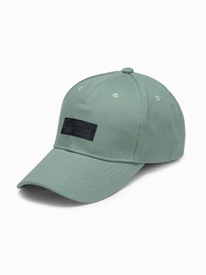 Men's cap - light green H102