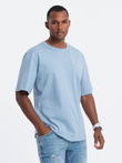 Men's t-shirt OVERSIZE - blue S1628