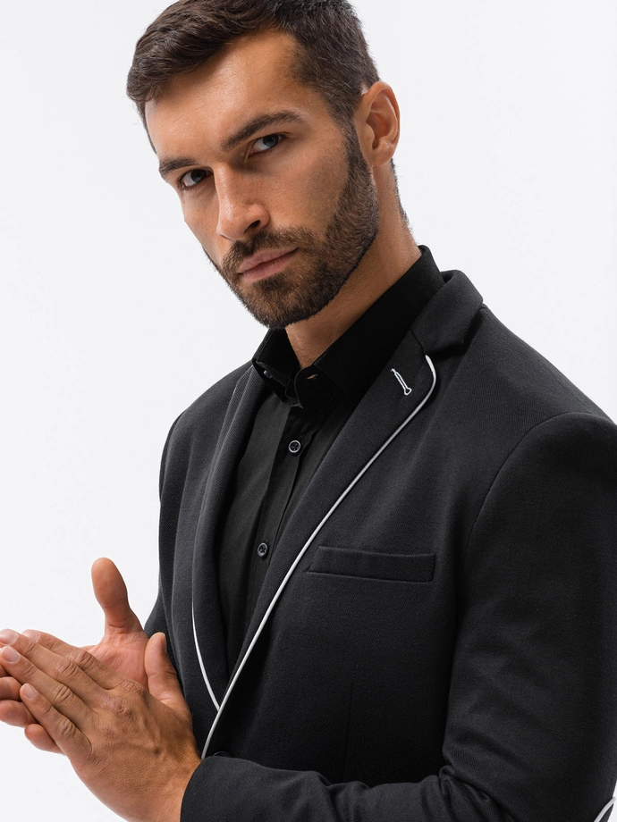 Sacou elegant barbati - negru M81