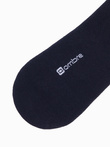 Men's foot socks 3-pack - navy blue V1 OM-SOSS-0103