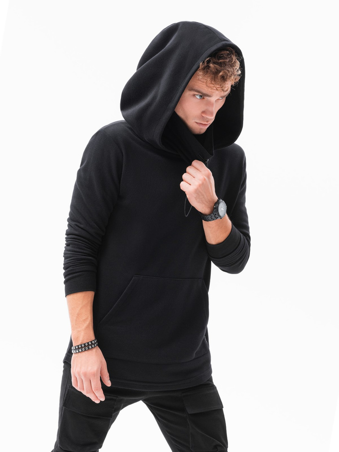 Men's hoodie New York - black B1012