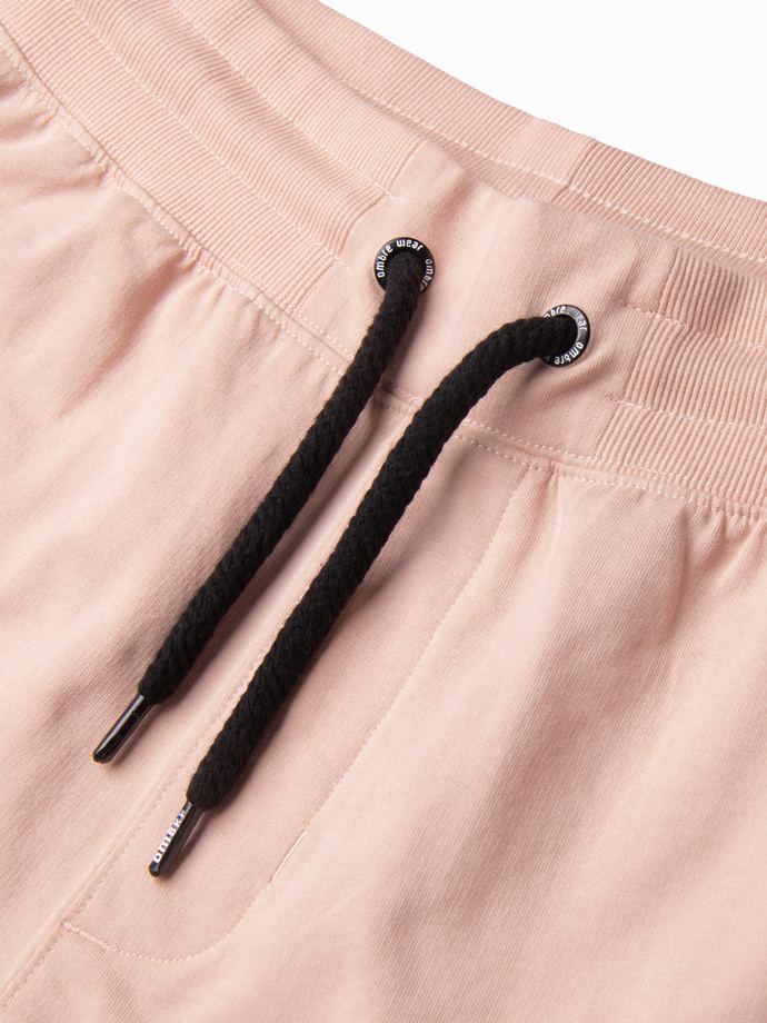 Pantaloni scurti barbati - roz W291