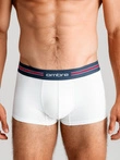 Klasické pánské boxerky s pruhem a gumou - 3 balení OM-UNBO-0109