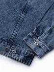 Jachetă katana din denim pentru bărbați - denim V4 OM-JADJ-0123