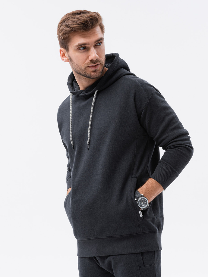 Pánský set mikina + kalhoty - černá Z49