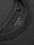 Men's casual t-shirt with pocket patch - graphite V11 OM-TSCT-0109