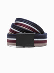Men's sackcloth belt - navy A649