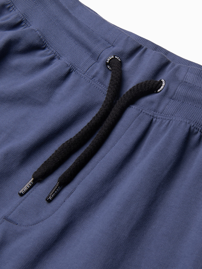 Pantaloni scurti barbati - albastru inchis W291
