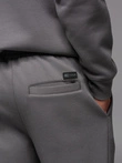 Pantaloni de trening bărbătești din tricot structurat - grafit V5 OM-PASK-0211