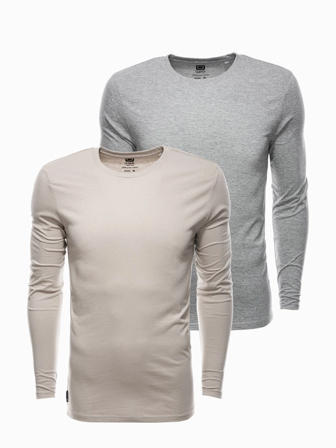 Men's long sleeve longsleeve set 2-pack - mix V3 Z43