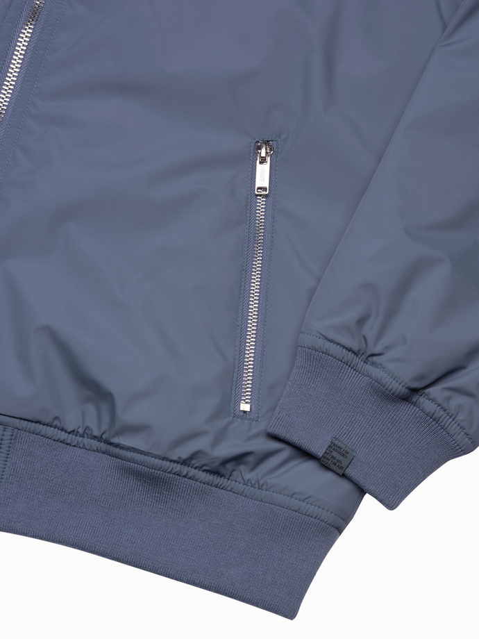 Men's bomber jacket - blue V16 C538