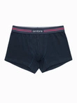 Classic fit men's boxer shorts with striped elastic band - 3 pack mix OM-UNBO-0109