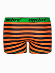 Men's underpants - blue/orange 2-pack mix U37
