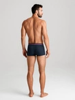 Classic fit men's boxer shorts with striped elastic band - 3 pack mix OM-UNBO-0109