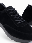 Pantofi bărbați monocromi stil streetwear - nisip V1 OM-FOTL-0183