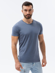 Tricou simplu barbati - denim S1370