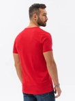 Tricou simplu barbati - rosu S1224
