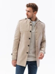 Men's mid-season coat - beige C269