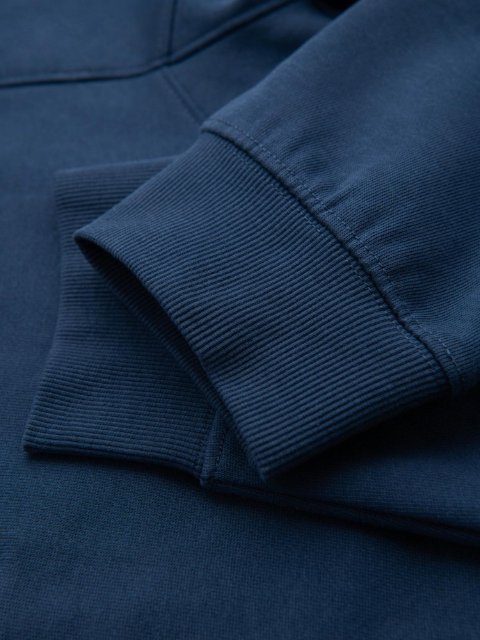 Pantaloni de trening jogger pentru bărbați - albastru marin V4 OM-PABS-0173