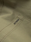 Men's JOGGER pants with zippered cargo pockets - light olive V1 OM-PAJO-0135