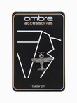 Metal decorativ îmbrăcăminte pin aeronave cu elice - negru V1 OU-ACPN-0108