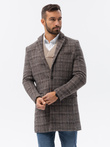Men's coat- brown C499