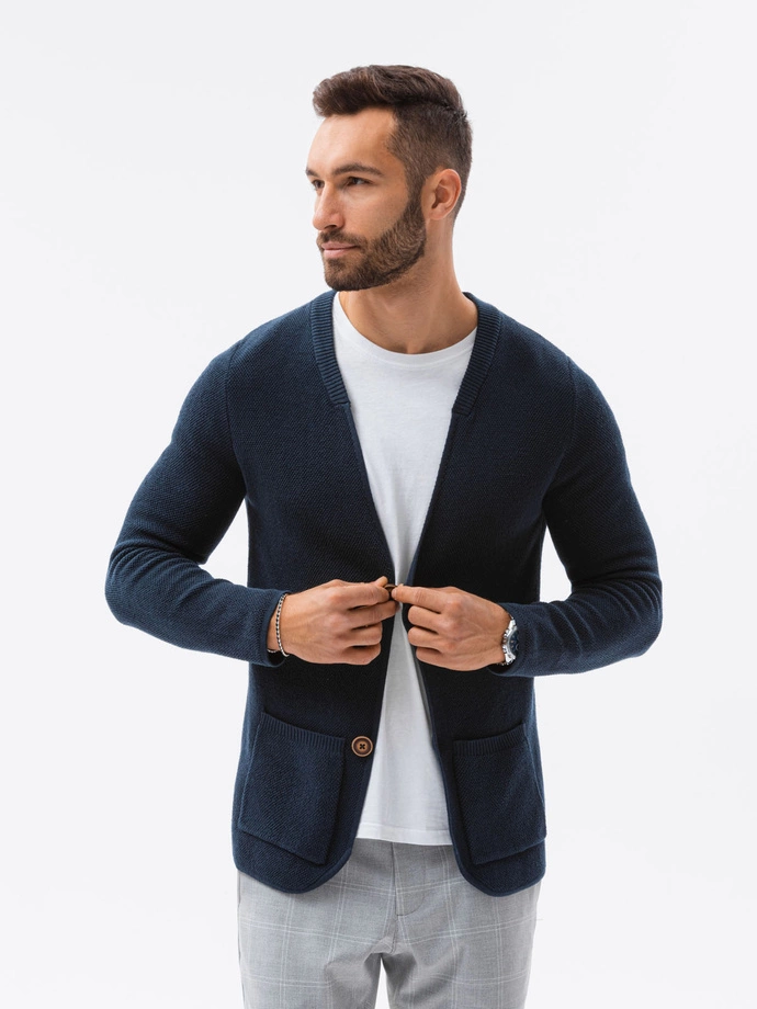 Men's sweater - navy E193